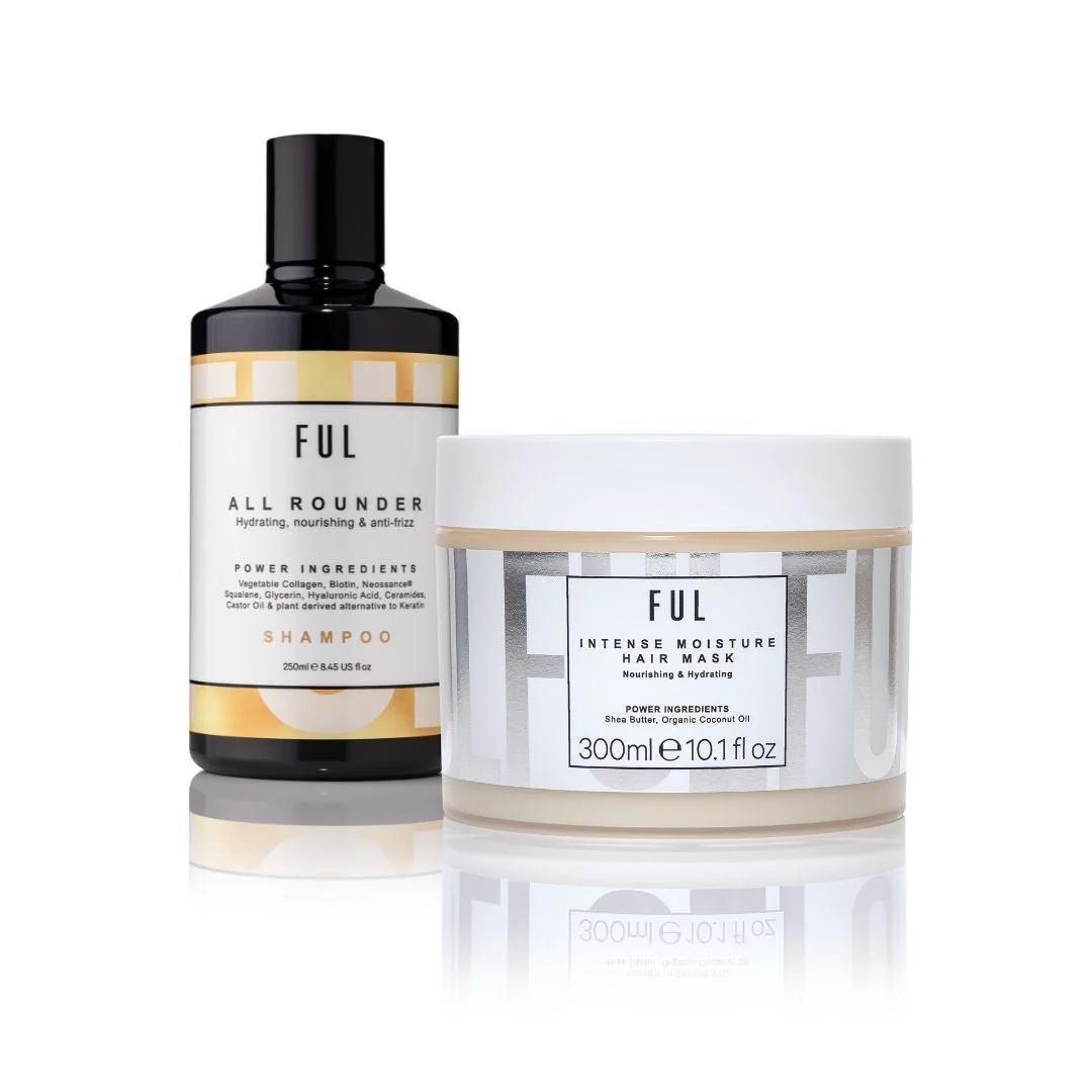 FUL ALL ROUNDER SHAMPOO & INTENSE MOISTURE HAIR MASK BUNDLE